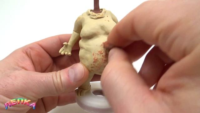 ТОКСИЧНЫЙ ТОЛСТЫЙ СИРЕНОГОЛОВЫЙ SCP Тревор Хендерсон | Пластилиновая Лепка смотреть онлайн