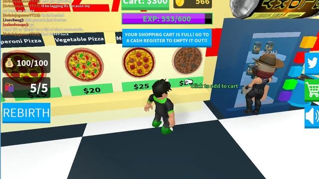 SHOPPING SIMULATOR (Roblox) смотреть онлайн