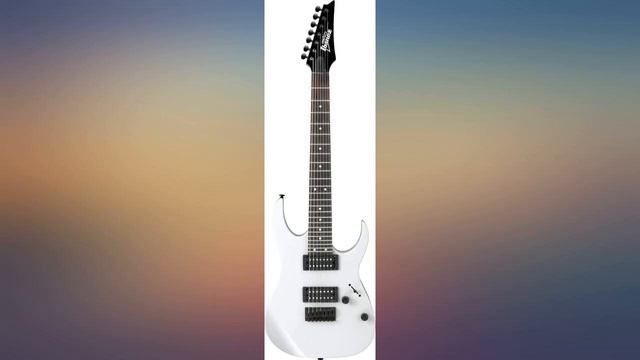 Ibanez GRG 7 String Solid-Body Electric Guitar, Right, White, Full (GRG7221WH) review смотреть онлайн
