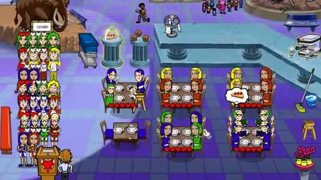 Let's Play Diner Dash: Hometown Hero 14 - Cell Phone Addicts and Critics смотреть онлайн