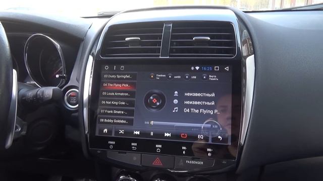 Штатная Android-магнитола в Mitsubishi ASX смотреть онлайн
