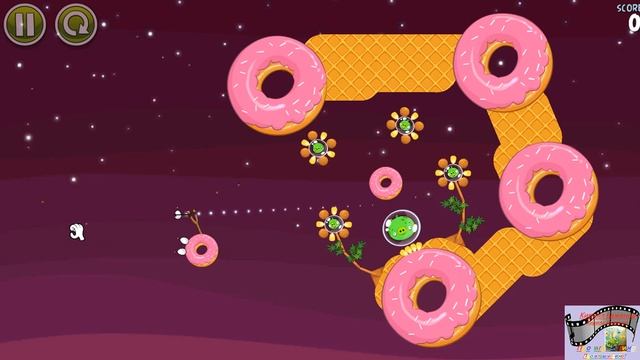 Angry Birds Space. Всё на три звезды! смотреть онлайн