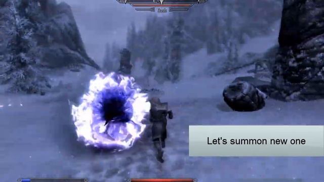 [Skyrim] [Bug] Krosis steals our Atronachs смотреть онлайн
