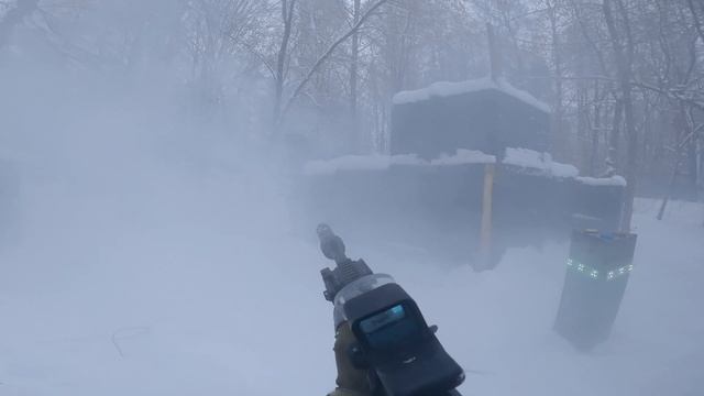 ЗАХВАТ ТОЧКИ СТРАЙКБОЛ // AIRSOFT IN RUSSIA // WINTER ACTION