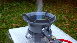 Мощная газовая горелка для казана и вока 27 Квт