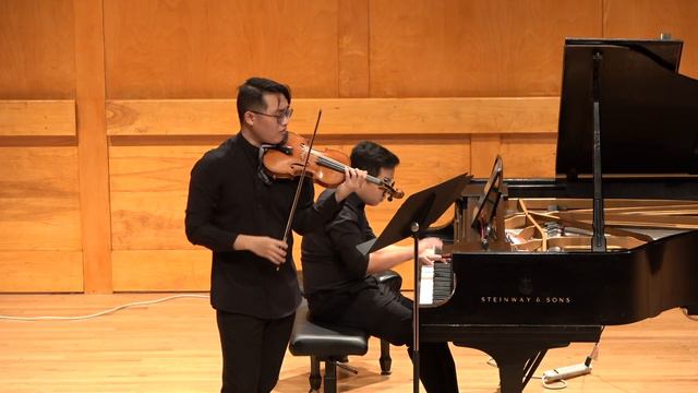 Maurice Ravel Violin Sonata No. 2 // Chieh-An Yu