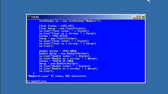 Chapter08.java.io & java.text - Lesson5 Number & Wrapper Classes смотреть онлайн