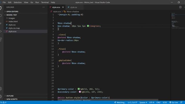 Sass : mixin ou extension ? Comment choisir смотреть онлайн