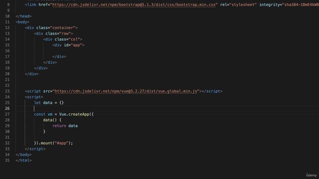 02 - Getting Started with Vue - 014 Fetching remote data смотреть онлайн