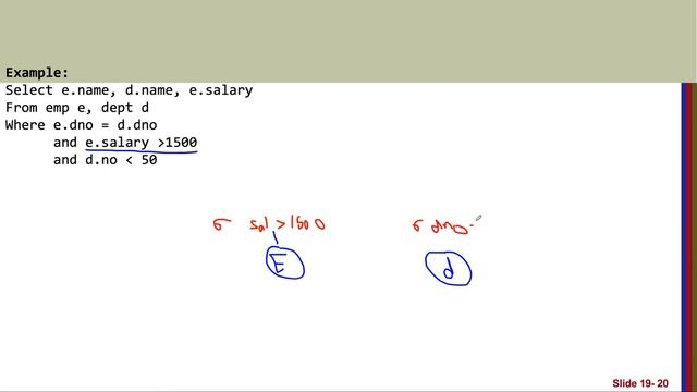 Ch06 Query Optimization - Part1 Example смотреть онлайн