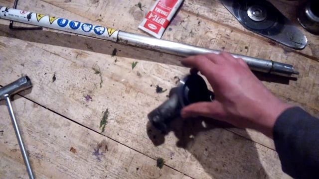 Смазка редуктора тримера Stihl Fs 55