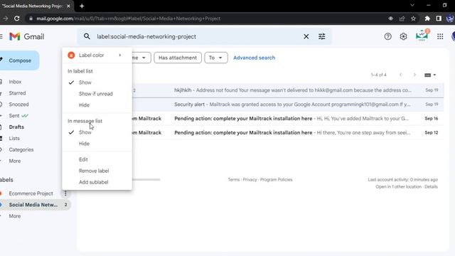 How To Create Sublabels In Gmail смотреть онлайн