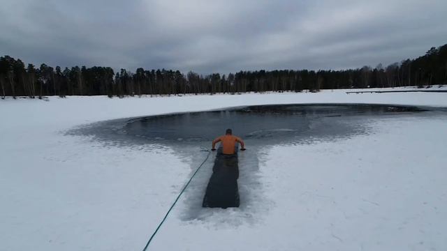 Сегодня я покорил Южное озеро! 🏊♂️ смотреть онлайн