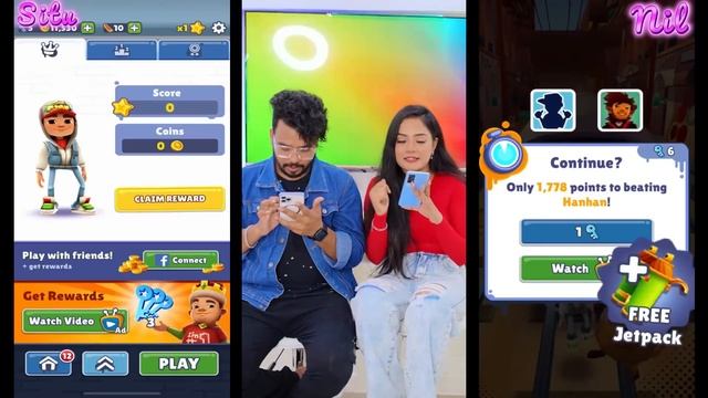 We Played *Subway Surfers* Game 1st Time ? Who *Failed* ? *Shocking* Result смотреть онлайн