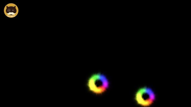 GAMES FOR CATS - Catching Colorful Orb Rings! Video for Cats to Play. смотреть онлайн