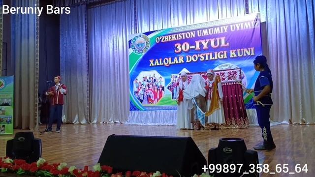 27 07 2023 BERUNIY TUMANIDA NURANILAR JAMGʻARMAS RAYSİ KANSERT BOʻLIB OʻTDI