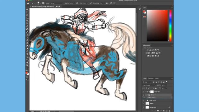 Meet Fera and Oreus! || Part 1 - Sketch and Line Art смотреть онлайн