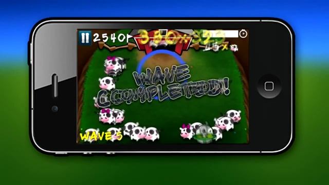 Cows vs Aliens iPhone/iPod Gameplay Trailer смотреть онлайн