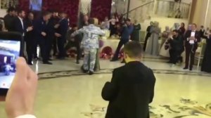 Кадыров и Навка танцуют лезгинку