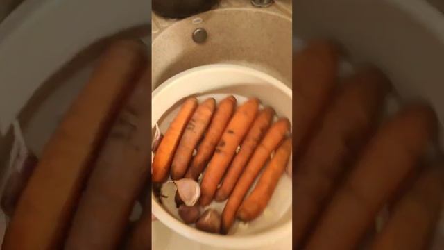 морковь в мультиварке на пару. на отложенный старт ставлю с вечера для завтрака или салата смотреть онлайн