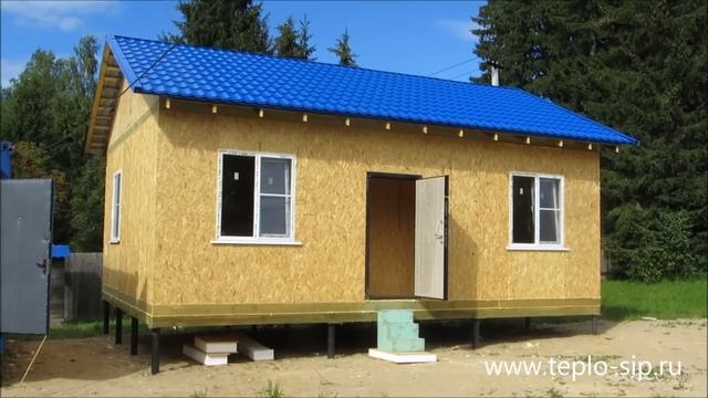 ДОМ ИЗ СИП ЗА НЕДЕЛЮ ЗА 665 тыс.руб. Московская область смотреть онлайн