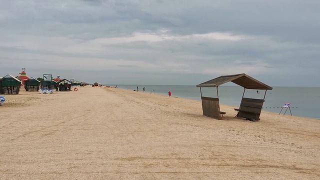 База отдыха Казачий Берег близ Должанки (Азовское море) смотреть онлайн