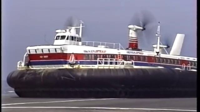 1991.08 Hoverspeed dover calais ferry service - hovercraft смотреть онлайн