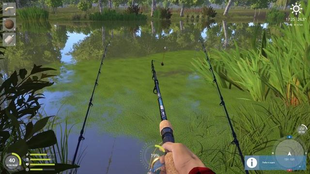 Русская рыбалка 4 - река Северский Донец - Тарань под кустом смотреть онлайн