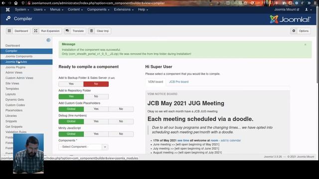 Round Trip Development Demonstration at Joomla Day USA 2021 смотреть онлайн
