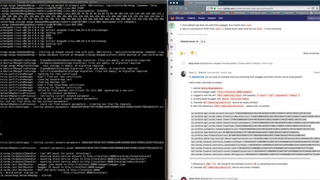 quick demo of uploading Corda whitelist to NMS running locally using docker смотреть онлайн