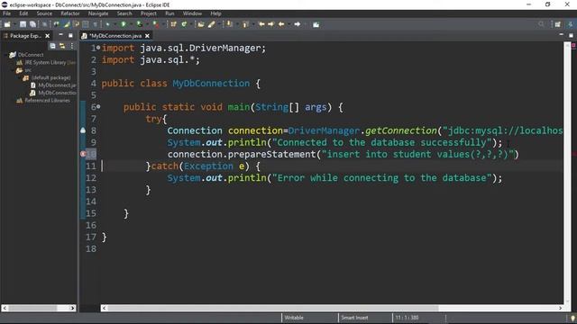 How to Connect MySQL Database in Java Using Eclipse IDE | Connect | Insert | Update | Delete смотреть онлайн