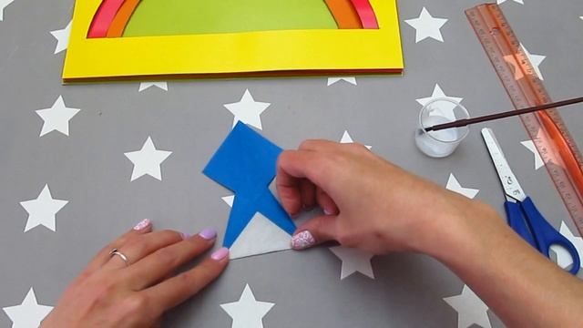 Объемная открытка. Оригами гномик. смотреть онлайн