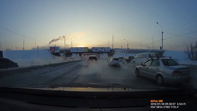 SlowTV медленное телевидение про туманное сибирское солнце