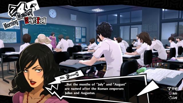 Persona 5 Royal - Question 7/4 - Which two people are responsible for July and August having 31 day смотреть онлайн