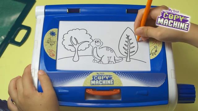 Copy Machine Kit by AMAV Toys. Sketch & Print Out Your Own Drawings Idea for Boys & Girls Ages 6+ смотреть онлайн