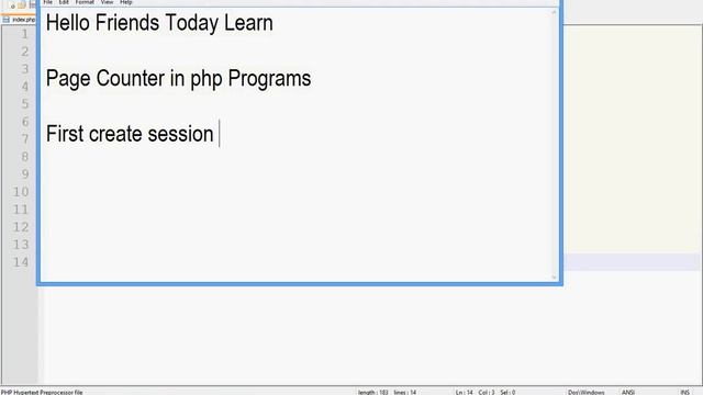 PHP: Simple Page counter | simple php program | Access counter смотреть онлайн