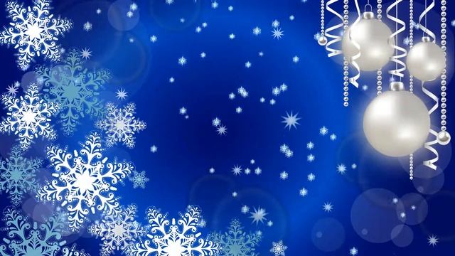 Футаж Зимний для текста БЕЗ РАМКИ