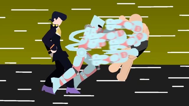 Jojo beatdown (Stick nodes) #2 смотреть онлайн