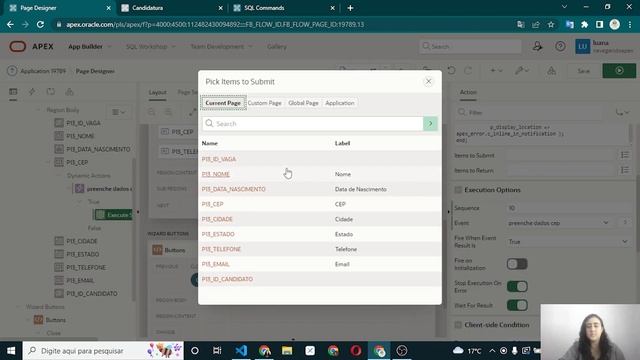 Projeto RH - Oracle APEX - Uso de API Via CEP смотреть онлайн