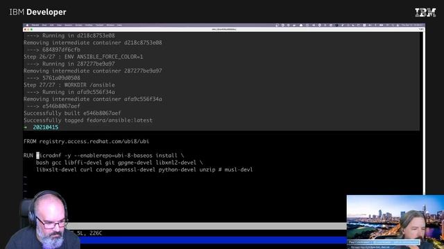 Paul and JJ work with the UBI to make an Ansible container смотреть онлайн