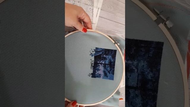 Ох, это таинственное ночное небо в вышивке! смотреть онлайн