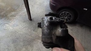 Ремонт заднего суппорта WV POLO MK4 9N