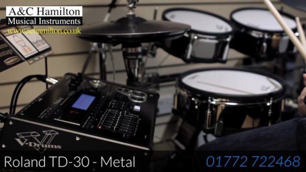 Roland V-Drum TD-25 vs TD-30 - Module Comparison