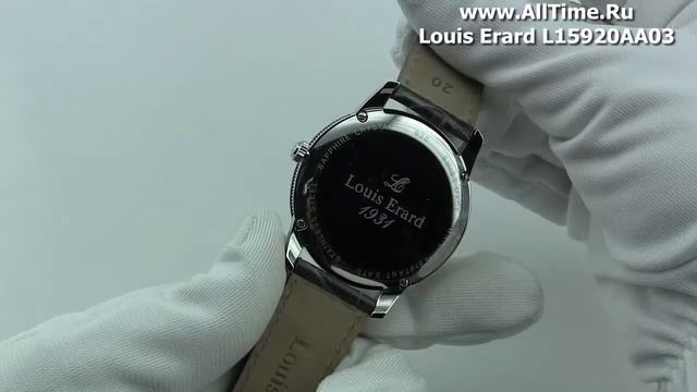 Обзор. Мужские наручные часы Louis Erard L15920AA03 смотреть онлайн