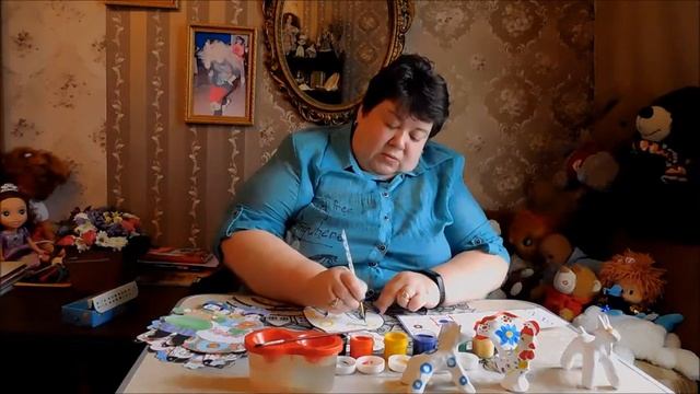 Дымковская игрушка смотреть онлайн