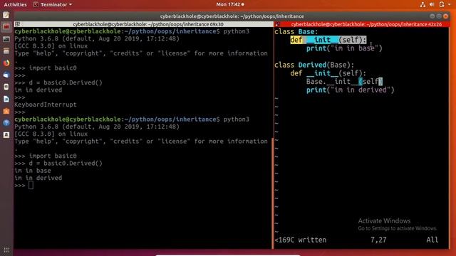 Python-E16 OOP Part 2 - Inheritance in brief | Tamil смотреть онлайн