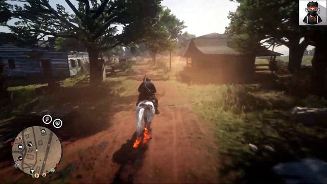 RDR2: Fiery Horse / How to create a fire with your feet / Получать огонь с под копыта смотреть онлайн