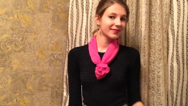 6 СПОСОБОВ КАК ЗАВЯЗАТЬ ШАРФ | Nadezhda Gizovskaya смотреть онлайн