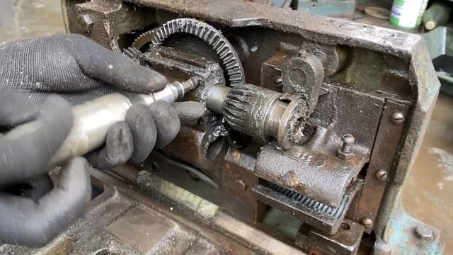Restoration antique C&J lathe from USA | restore and repair old carroll & jamieson lathes смотреть онлайн
