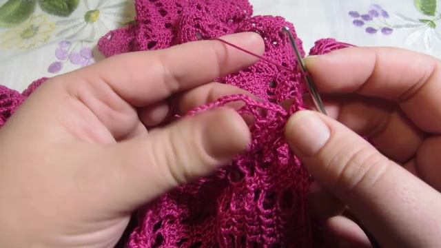 Салфетка крючком "Павлинье перо"_Часть 4 #салфеткакрючком #салфеткапавлиньеперо #салфетвидео смотреть онлайн